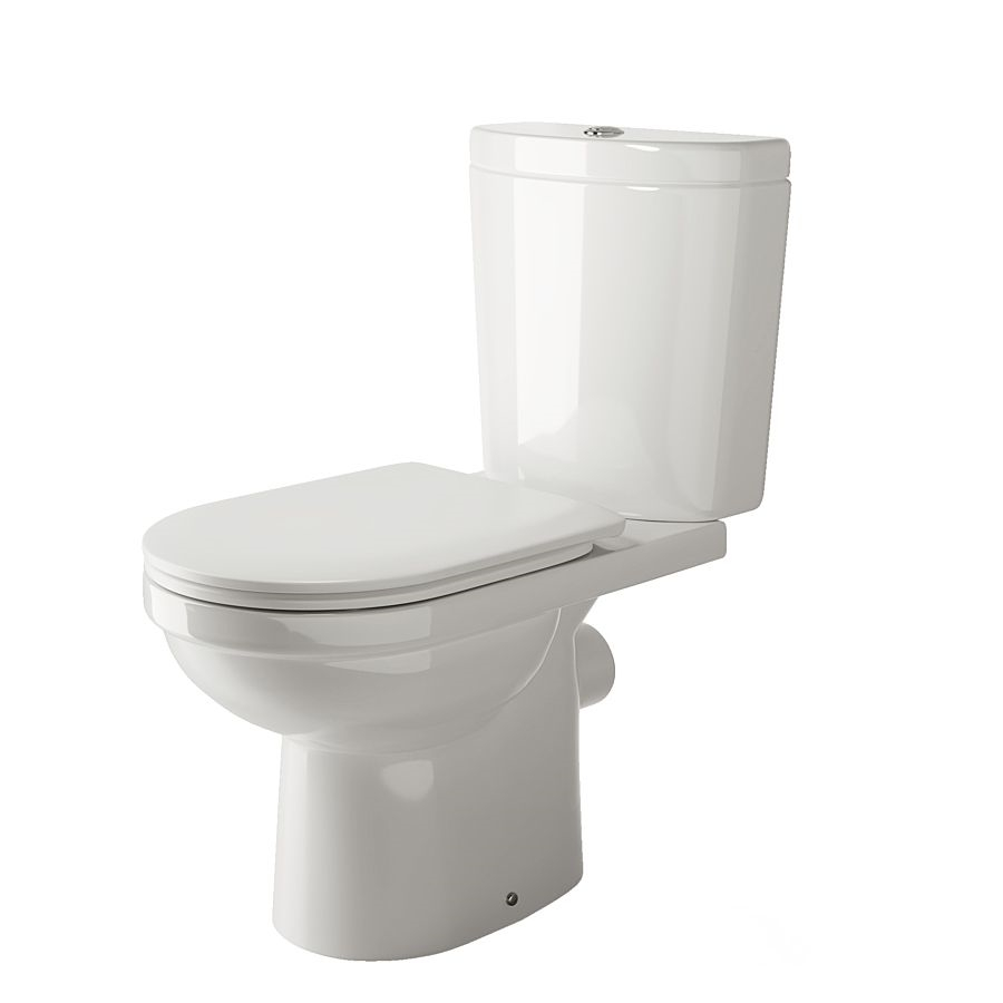 Modern toilet seat 3d model